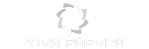 logo novapapyra white